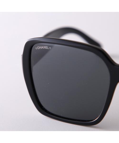 シャネル CHANEL CHANEL サングラス 5408 スクエア型 （c622/S4/ブラック） c622/S4/ブラック