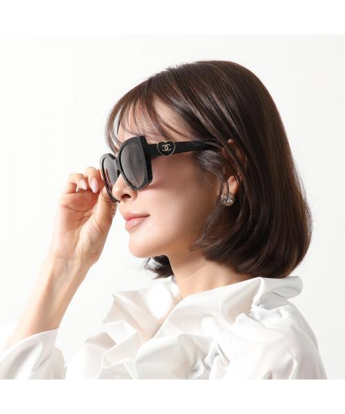 Chanel CHANEL CHANEL Sunglasses 5519 Square Type CC Mark