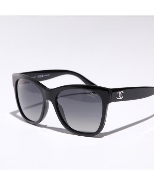 CHANEL シャネルサングラスCH5353-A Chanel CHANEL CHANEL Sunglasses 5380 Square Type CC Mark