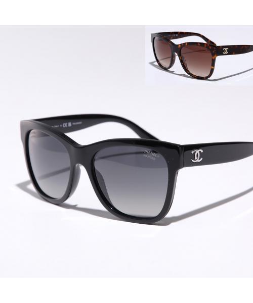 Chanel CHANEL CHANEL Sunglasses 5380 Square Type CC Mark