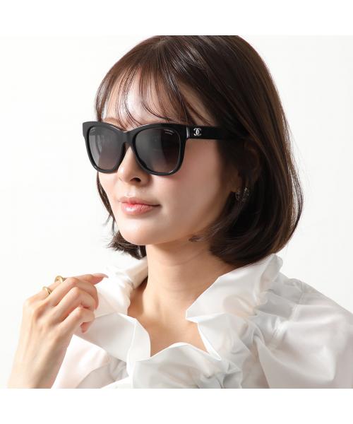 Chanel CHANEL CHANEL Sunglasses 5380 Square Type CC Mark
