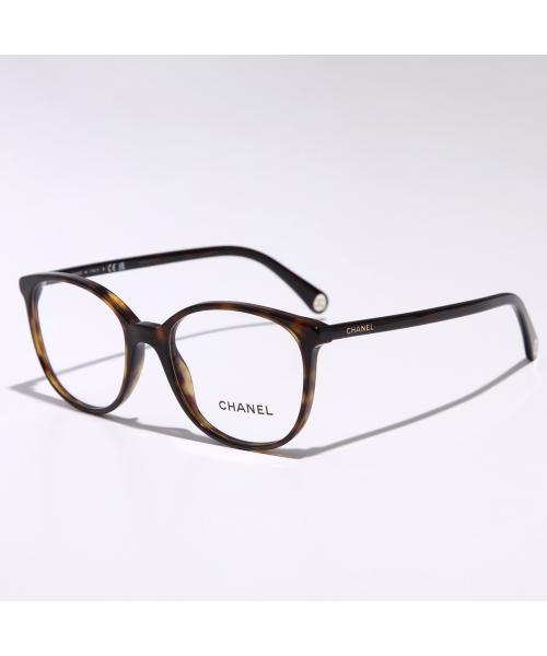 シャネル CHANEL CHANEL メガネ 3432 ボストン型 セルフレーム CCマーク （C714/DarkHvana） C714/DarkHvana