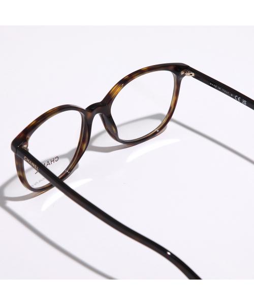 シャネル CHANEL CHANEL メガネ 3432 ボストン型 セルフレーム CCマーク （C714/DarkHvana） C714/DarkHvana