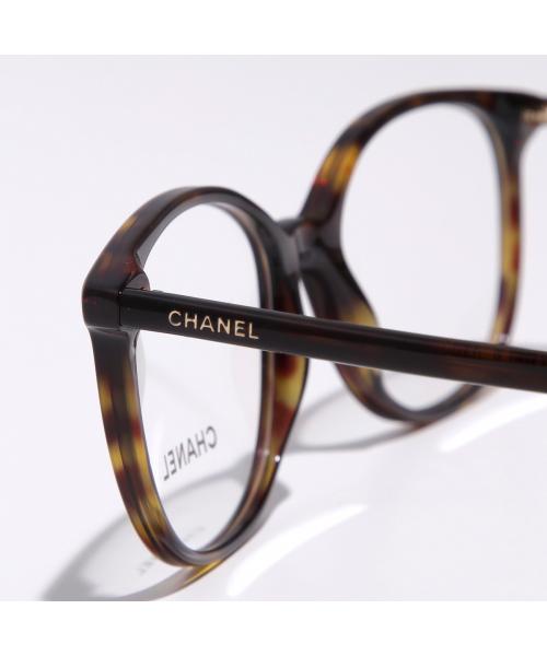 シャネル CHANEL CHANEL メガネ 3432 ボストン型 セルフレーム CCマーク （C714/DarkHvana） C714/DarkHvana