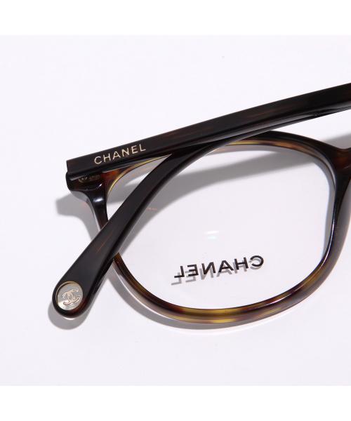 シャネル CHANEL CHANEL メガネ 3432 ボストン型 セルフレーム CCマーク （C714/DarkHvana） C714/DarkHvana