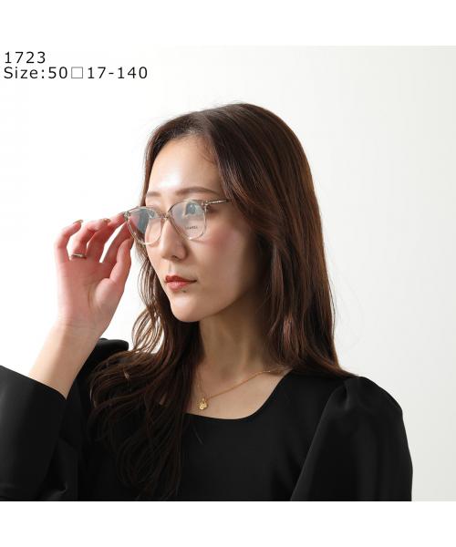 Chanel CHANEL CHANEL glasses 3432 Boston style self-frame CC mark