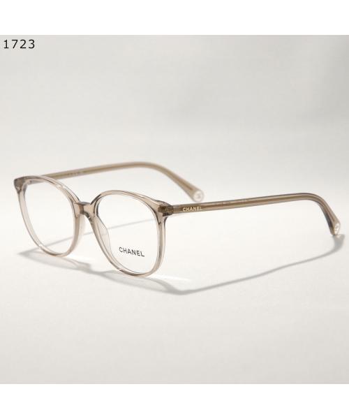 Chanel CHANEL CHANEL glasses 3432 Boston style self-frame CC mark