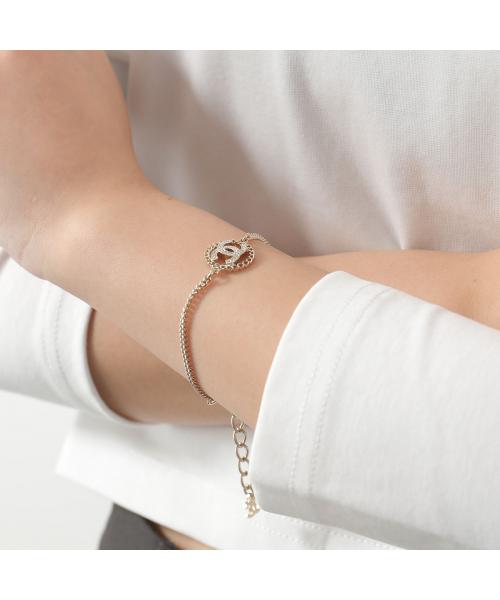 Chanel CHANEL CHANEL bracelet ABG297 B21819 Coco Mark