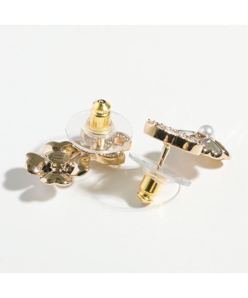 シャネル CHANEL CHANEL ピアス ABG273 B21851 ココマーク クローバー （U3434/シャンパンゴールド） U3434/シャンパンゴールド
