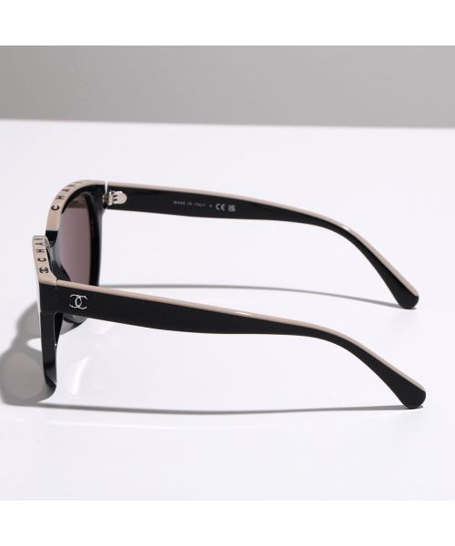 シャネル CHANEL CHANEL サングラス 5414 バタフライ型 フルリム （C534-3/BLACK-BEIGE） C534-3/BLACK-BEIGE