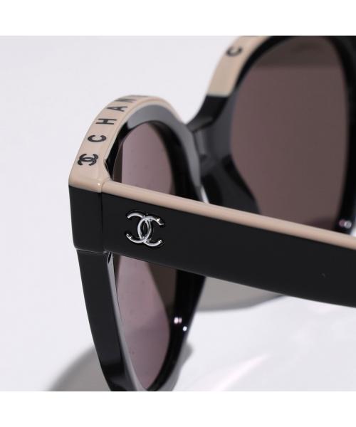 シャネル CHANEL CHANEL サングラス 5414 バタフライ型 フルリム （C534-3/BLACK-BEIGE） C534-3/BLACK-BEIGE