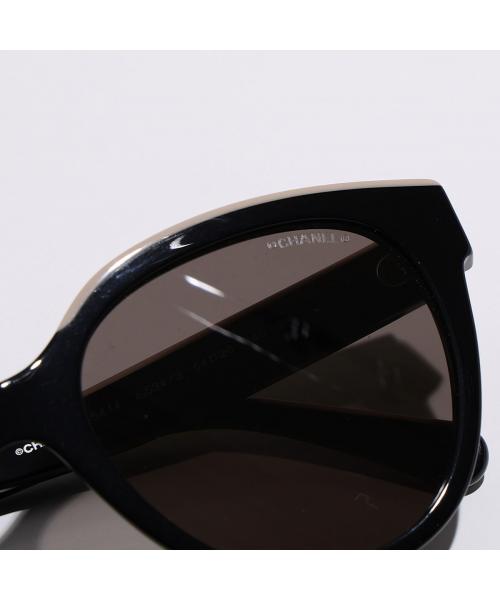 シャネル CHANEL CHANEL サングラス 5414 バタフライ型 フルリム （C534-3/BLACK-BEIGE） C534-3/BLACK-BEIGE