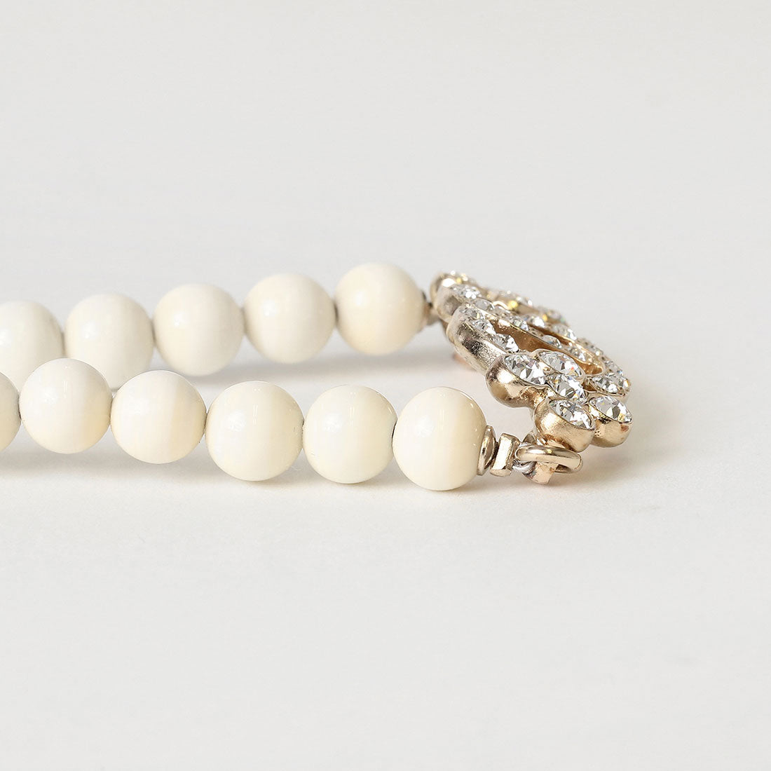 シャネル CHANEL ブレスレット ココマーク BRACELET CHANEL BRACELET GOLD/WHITE （/） /