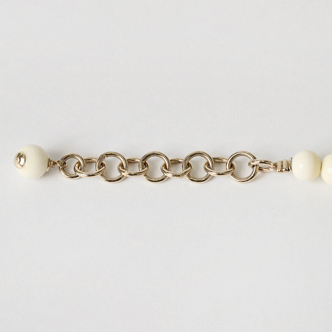 シャネル CHANEL ブレスレット ココマーク BRACELET CHANEL BRACELET GOLD/WHITE （/） /