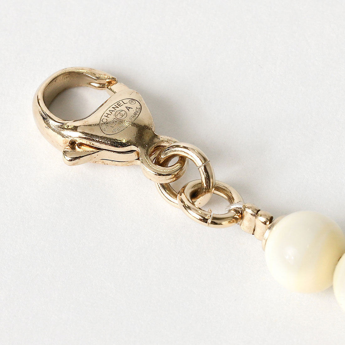 シャネル CHANEL ブレスレット ココマーク BRACELET CHANEL BRACELET GOLD/WHITE （/） /