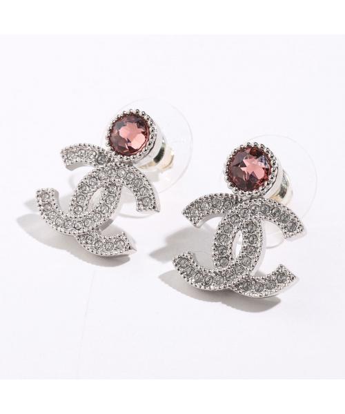 Chanel CHANEL CHANEL earrings ABG156 B21261 Coco mark CC logo