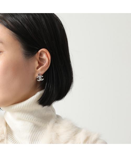 Chanel CHANEL CHANEL earrings ABG156 B21261 Coco mark CC logo