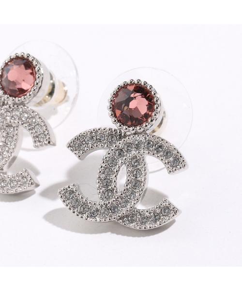 Chanel CHANEL CHANEL earrings ABG156 B21261 Coco mark CC logo