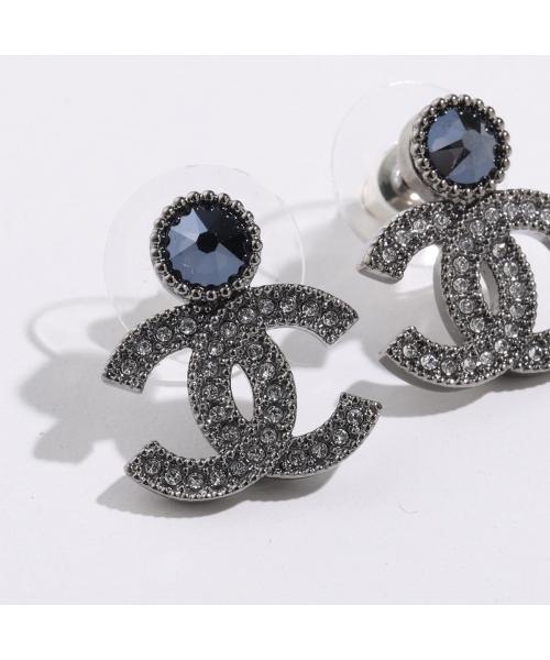 Chanel CHANEL CHANEL earrings ABG156 B21261 Coco mark CC logo