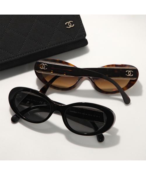 シャネル CHANEL CHANEL  サングラス 5515 オーバル型 ココマーク （C62248/BLACK） C62248/BLACK