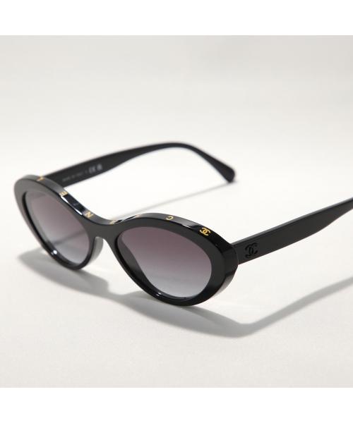シャネル CHANEL CHANEL サングラス 5416 オーバル型 CCマーク （1712S6/BLACK） 1712S6/BLACK
