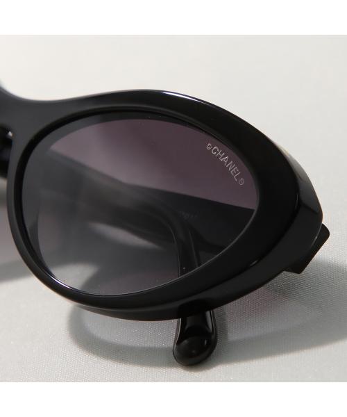 シャネル CHANEL CHANEL サングラス 5416 オーバル型 CCマーク （1712S6/BLACK） 1712S6/BLACK