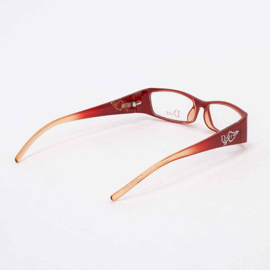 ディオール Dior メガネ 眼鏡 アイウェア レディース メンズ （レッド） レッド