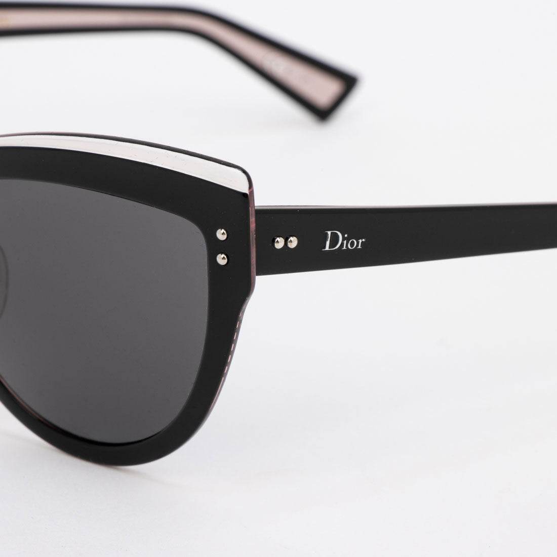 美品Christian Dior サングラス ブラウン/ブラック Christian Dior (クリスチャン ディオール) - アビエーター サングラス