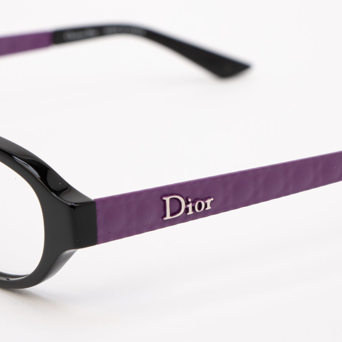ディオール Dior メガネ 眼鏡 アイウェア レディース メンズ （ブラック/パープル） ブラック/パープル