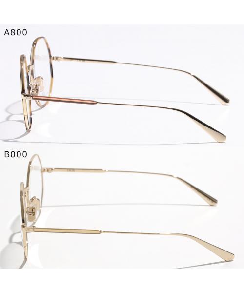 ディオール Dior Dior メガネ GemDiorO R2U CD50019U ラウンド型 （A800/ゴールド他） A800/ゴールド他