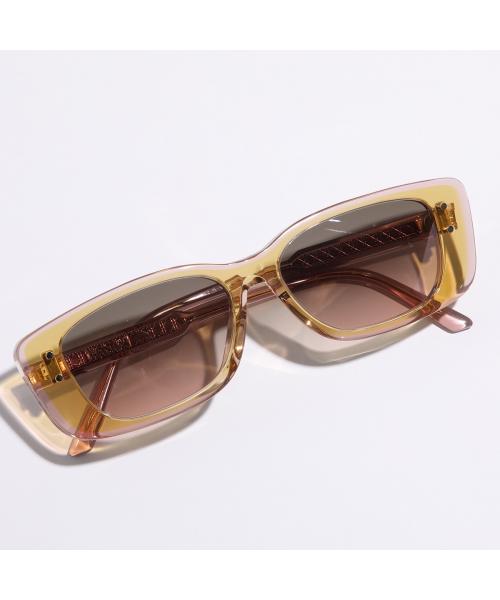 Dior クリアベージュ サングラス Dior Dior sunglasses DiorHighlight S2I square type clear frame