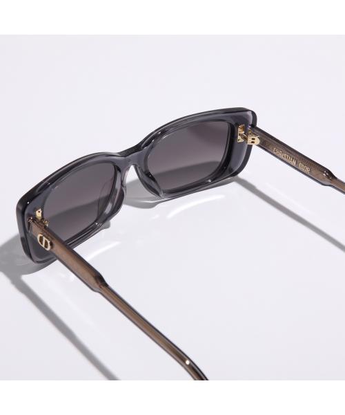 【Christian Dior】ブラウン スクエア サングラス Dior Dior sunglasses DiorHighlight S2I square type clear frame