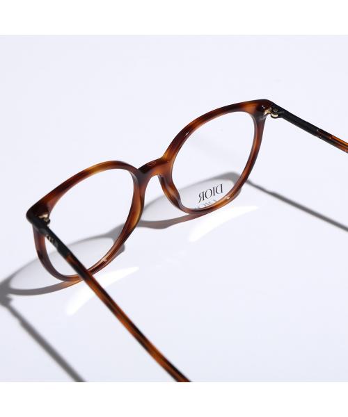 Dior ディオール メガネ フレーム 度入り CD-7051J ケース付 Dior Dior Glasses MINI CD O B1I 2600 Boston Type