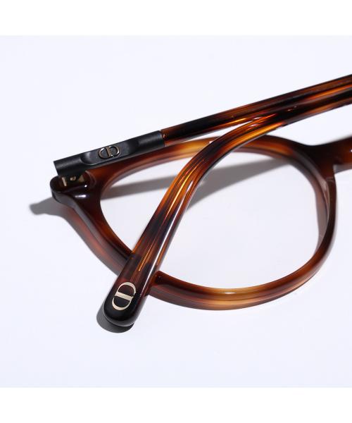 Dior ディオール メガネ フレーム 度入り CD-7051J ケース付 Dior Dior Glasses MINI CD O B1I 2600 Boston Type