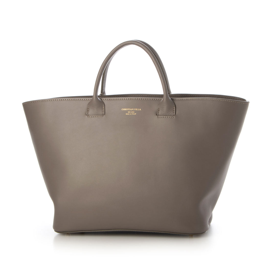 CHRISTIAN VILLA Smooth Leather Handbag