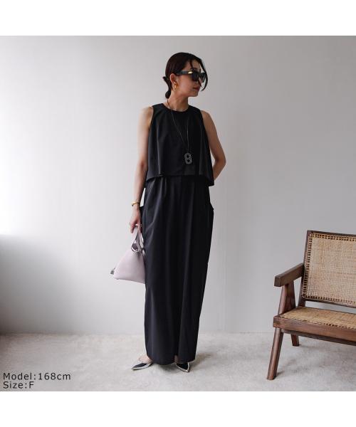 シニヨン CHIGNON CHIGNON オールインワン 3652-163BZ ノースリーブ （ブラック） ブラック