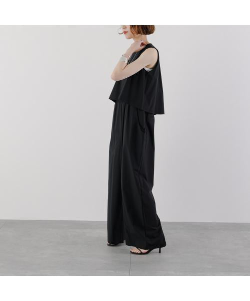 シニヨン CHIGNON CHIGNON オールインワン 3652-163BZ ノースリーブ （ブラック） ブラック