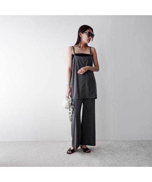 シニヨン CHIGNON CHIGNON サロペット 3753-346MK キャミソール コンビネゾン （ブラック） ブラック