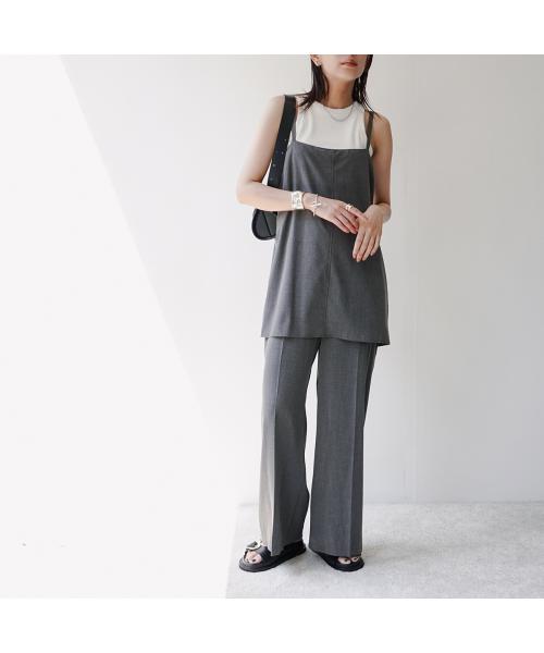 シニヨン CHIGNON CHIGNON サロペット 3753-346MK キャミソール コンビネゾン （ブラック） ブラック