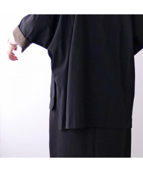 シニヨン CHIGNON CHIGNON シアー ジャケット 4853-464BZ 七分袖 ドルマン （ブラック） ブラック