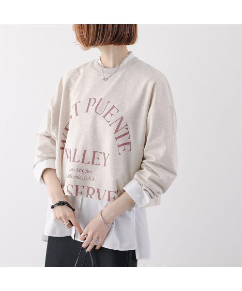 シニヨン CHIGNON CHIGNON カットソー 8454-100KK カットオフ ロゴ （オートミール） オートミール