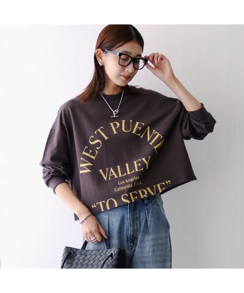 シニヨン CHIGNON CHIGNON カットソー 8454-100KK カットオフ ロゴ （オートミール） オートミール