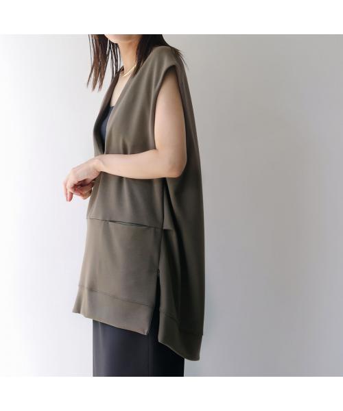 シニヨン CHIGNON CHIGNON ダンボールVネックベスト 4754-049BZ （ブラック） ブラック