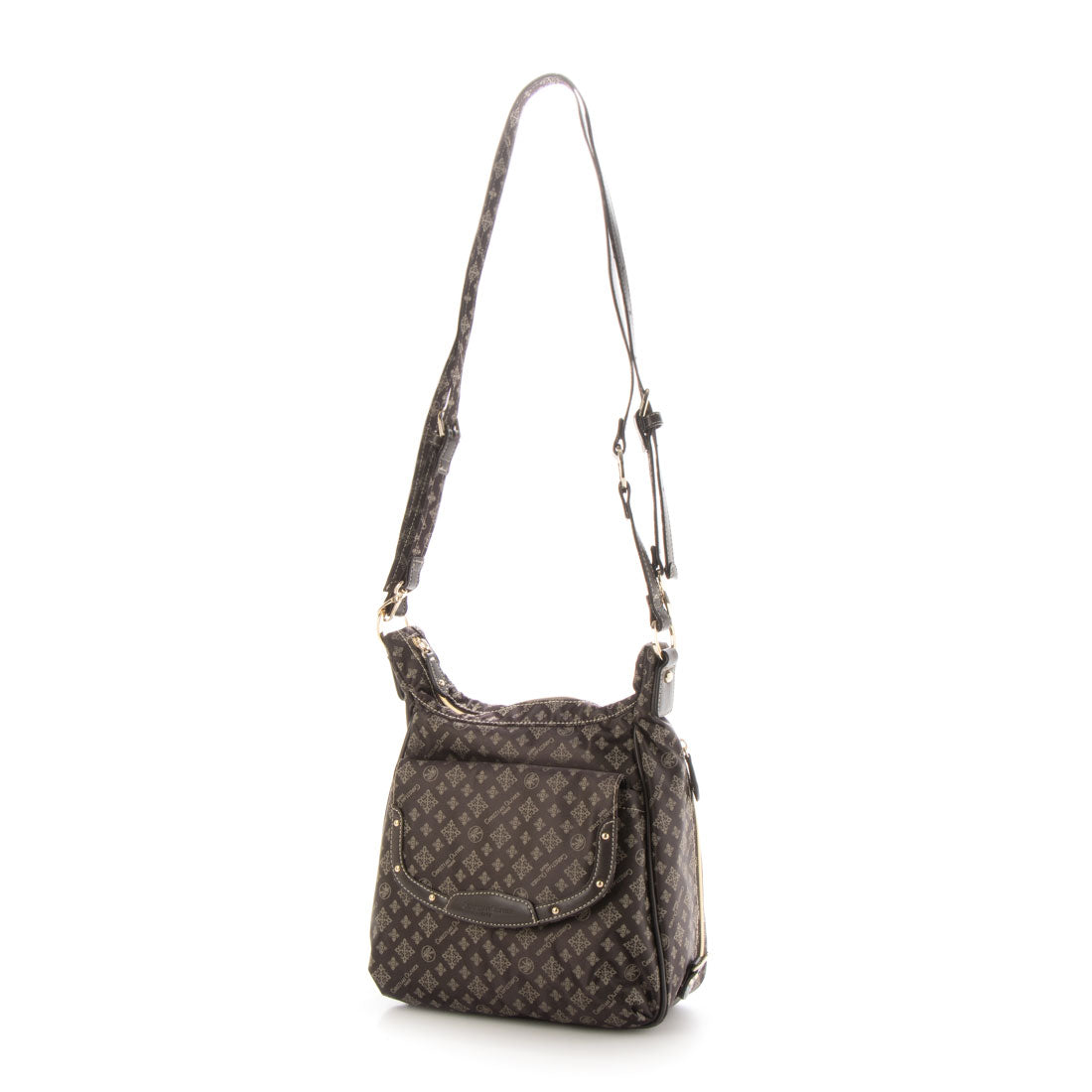 CHRISTIAN OLIVIER PARIS 3-Way Shoulder Backpack, Water-Repellent, Monogram, Jacquard Weave