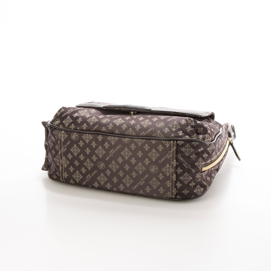 CHRISTIAN OLIVIER PARIS Shoulder bag, 2-way handbag, water repellent, monogram, jacquard weave