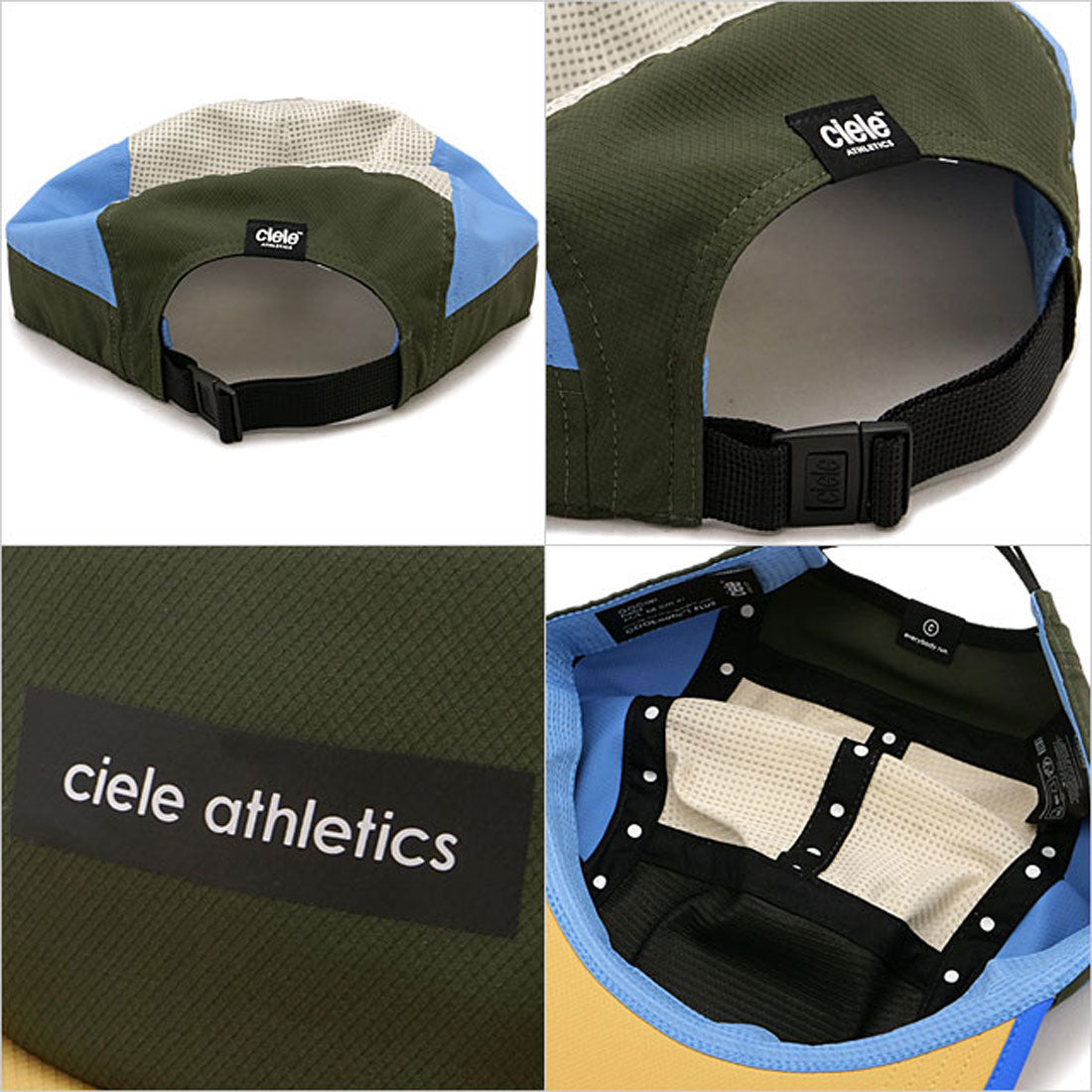 シエル Ciele GOCAP-FIELD-ICONIC BAR Seaweed/RainyDay [4104800593251] （Seaweed/RainyDay） Seaweed/RainyDay
