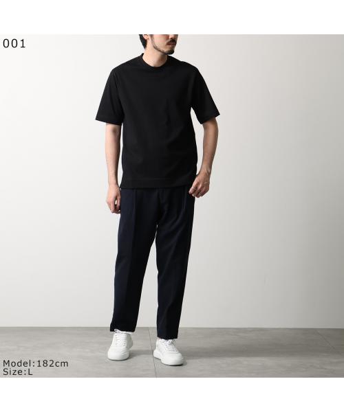 チルコロ1901 CIRCOLO1901 CIRCOLO 1901 Tシャツ CN5206 半袖 クルーネック （001/nero/ブラック） 001/nero/ブラック