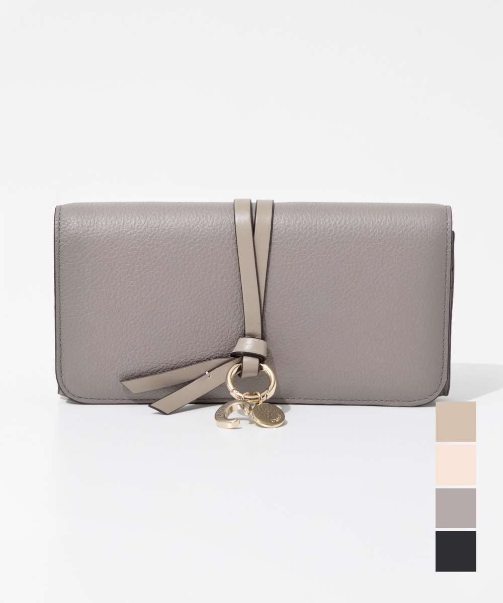 クロエ Chloe CHC21WP942F57 長財布 レディース 財布 ALPHABET LONG WALLET WITH FLAP