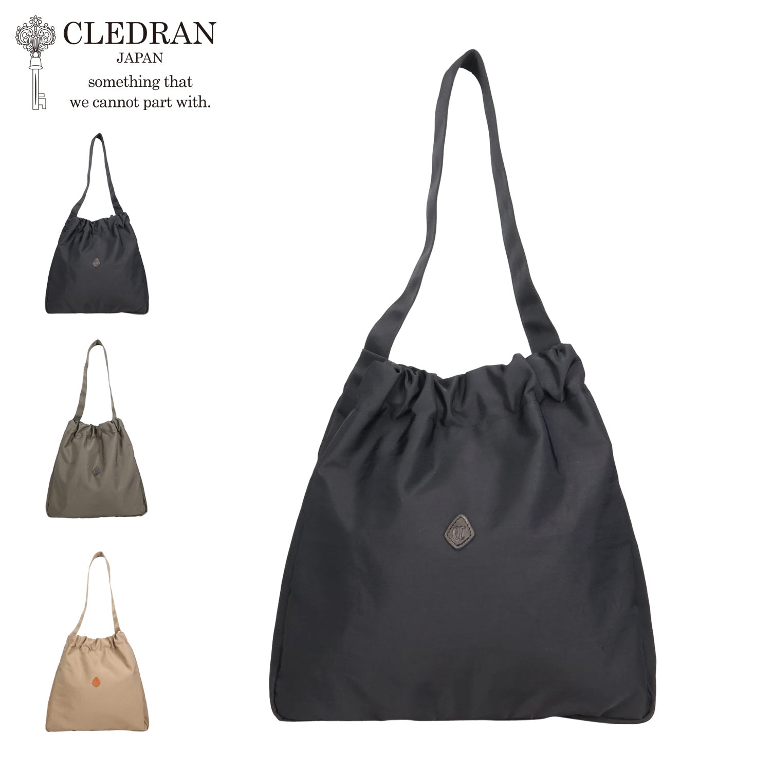 クレドラン CLEDRAN バッグ ショルダーバッグ ペリ メンズ レディース 斜めがけ 大人 軽量 A4サイズ対応 ポーチ付き PELI CL3807 （ベージュ/ブラウン） ベージュ/ブラウン
