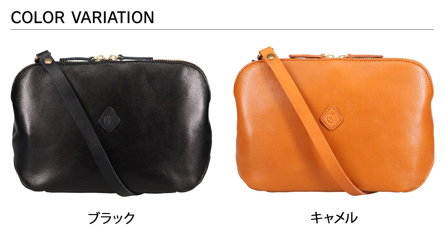 クレドラン CLEDRAN バッグ ショルダーバッグ お財布ポシェット レディース 斜めがけ 軽量 日本製 FLAM WALLET SHOULDER CL2763 （ブラック(3951)） ブラック(3951)